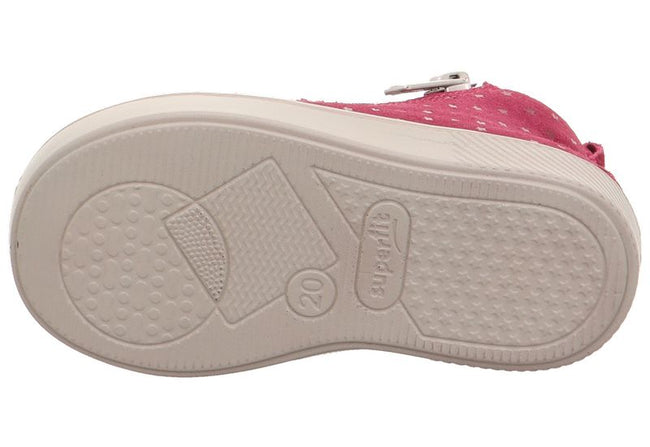 SUPERFIT SUPIES SMALL  GIRLS BOOT LACED ZIP DOT