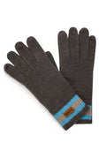WEIRD FISH KODIAK STRIPED GLOVE 202506-DARK GREY