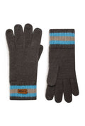 WEIRD FISH KODIAK STRIPED GLOVE 202506-DARK GREY