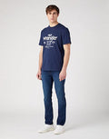 WRANGLER AMERICANA SHORT SLEEVE T-SHIRT 1123411-NAVY