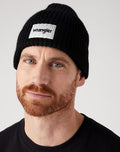 WRANGLER RIBBED BEANIE WITH LOGO 11234402