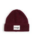 WRANGLER RIBBED BEANIE WITH LOGO 11234402