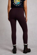 LILLIANE HIGH WAISTED LEGGING 202621-WINE