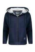 SEVANNA FULL ZIP HOODED LINED 12155-NAVY