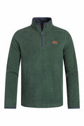 WEIRD FISH ERRILL 1/2 ZIP TEXTURED FLEECE 18759 / 19085-SPRUCE