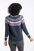 LOWELL FAIR ISLE JUMPER 203595-NAVY