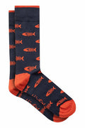 RONAN ECO BONES SOCKS 203680-NAVY