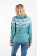 LOWELL FAIR ISLE JUMPER 203595-OCEAN