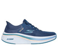 SKECHERS GO RUN ELEVATION SLIP INS 129006-NAVY GREEN
