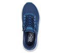 SKECHERS GO RUN ELEVATION SLIP INS 129006-NAVY GREEN