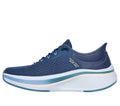 SKECHERS GO RUN ELEVATION SLIP INS 129006-NAVY GREEN