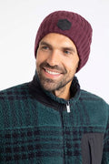 WEIRD FISH MONREITH ECO BEANIE HAT 203683-AUBERGINE