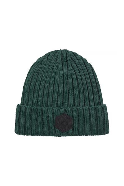 WEIRD FISH MONREITH ECO BEANIE HAT 203683-DARK GREEN