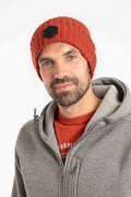 WEIRD FISH MONREITH ECO BEANIE HAT 203683-RUST