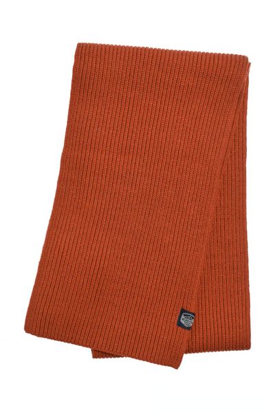 WEIRD FISH STORNOWAY COSY SOLID SCARF  202980-RUST