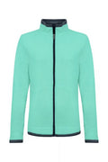 ARIANA GRID FULL ZIP FLEECE 19175-MINT