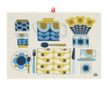 ORLA KIELY SET OF 2 TEA-TOWELS AFTERNOON TEA 148192