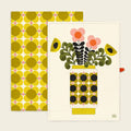 ORLA KIELY SET OF 2 T-TOWELS - VASE OF FLOWERS 148208