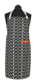 ORLA KIELY APRON - LINEAR STEM (SLATE) 148239