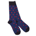 SWOLE PANDA HEART BAMBOO SOCKS SP394