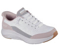 SKECHERS CONTOUR FOAM SLIP INS 150404-WHITE PINK