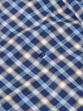 NAVY AND BEIGE CHECK 531-14472-28
