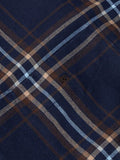 NAVY / TAN CHECK L/S 531-14484-784