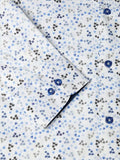 WHITE BLUE GREEN GEOMETRIC 531-14496-12