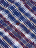 BLUE AND WINE CHECK 531-14576-27