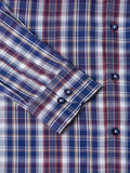 BLUE AND WINE CHECK 531-14576-27