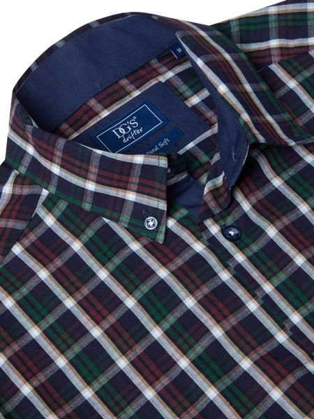 GREEN AND RED CHECK 531-14577-78