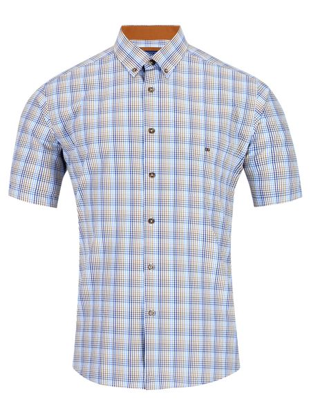 SHORT SLEEVE BISCUIT CHECK 141-14607