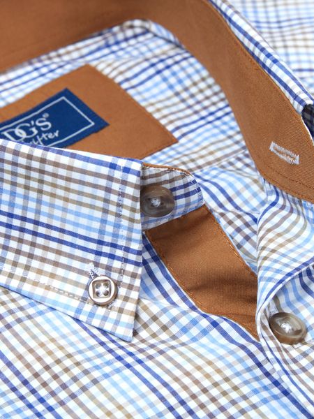 SHORT SLEEVE BISCUIT CHECK 141-14607