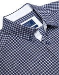 DRIFTERS SHORT SLEEVE BLUE CHECK 141-14712
