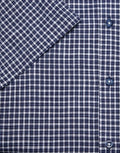 DRIFTERS SHORT SLEEVE BLUE CHECK 141-14712