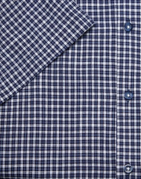 DRIFTERS SHORT SLEEVE BLUE CHECK 141-14712