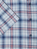DRIFTERS SHORT SLEEVE BLUE/RED CHECK 14797