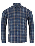 DRIFTERS NAVY WITH TAN SUBTLE CHECK 551-14839