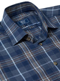DRIFTERS NAVY WITH TAN SUBTLE CHECK 551-14839