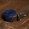 SWOLE PANDS NAVY WHITE DOT STRETCH BELT SP-RWB-50
