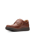 CLARKS UNABODE STRAP-DARK TAN