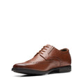 CLARKS HOWARD WING-DARK TAN