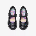 CLARKS JUNIOR GIRLS RELDA SPARK-BLACK