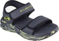 FUSION BRIGHTS BOYS SANDALS 407032L-CHARCOAL