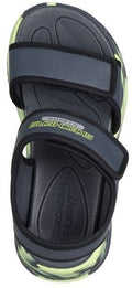 FUSION BRIGHTS BOYS SANDALS 407032L-CHARCOAL