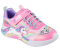 SKECHERS UNICORN CHASER LIGHTS 302298N-PINK
