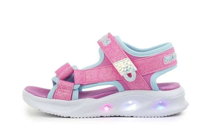 SKECHERS SOLA GLOW LIGHTS 303024-PINK