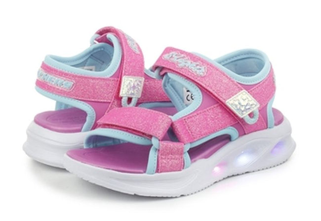 SKECHERS SOLA GLOW LIGHTS 303024-PINK