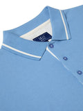 POLO SHIRT WITH POCKET 55101-LIGHT BLUE