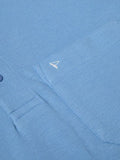 POLO SHIRT WITH POCKET 55101-LIGHT BLUE